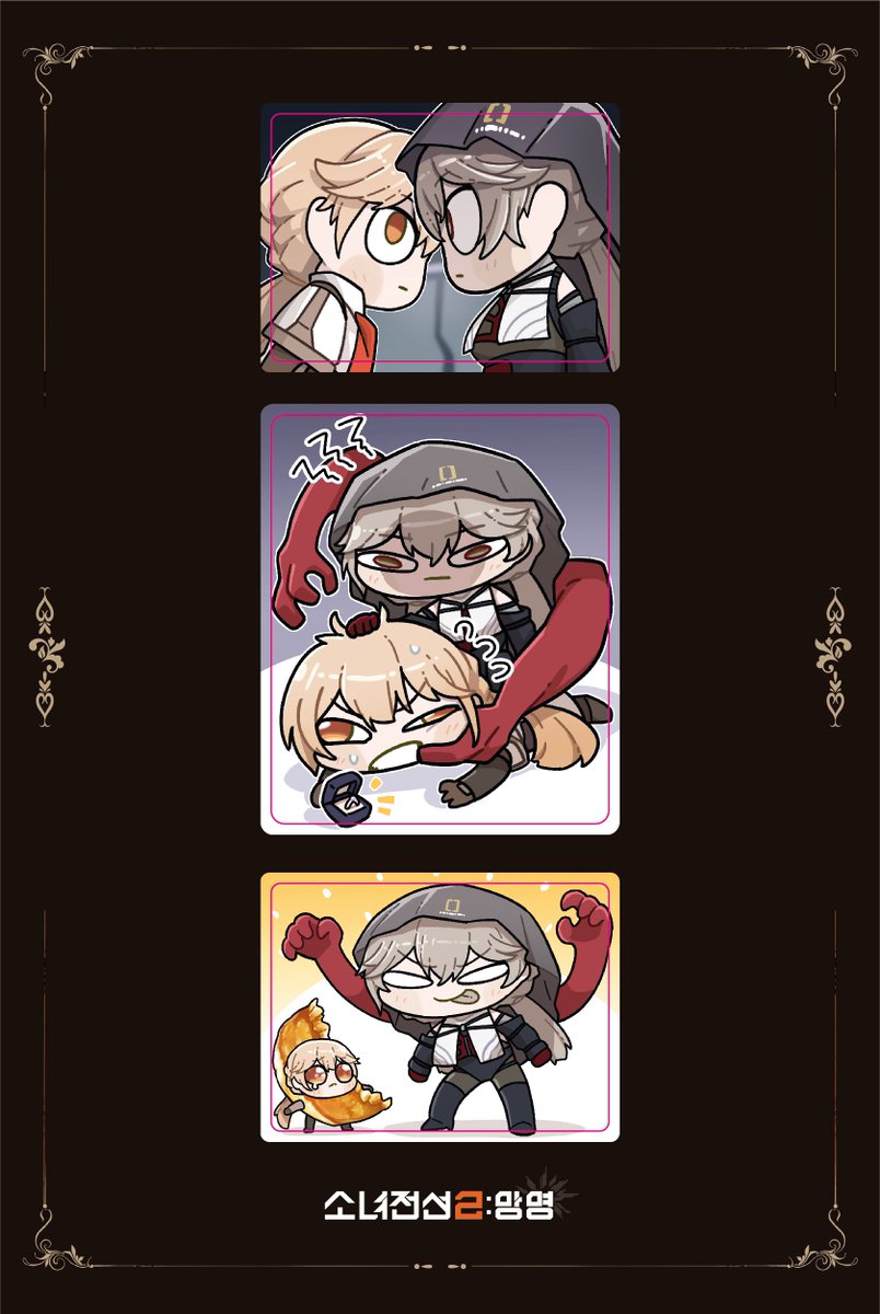 doya0944's tweet photo. #소녀전선2망명 

공식 의뢰로 작업했습니다!

이번주 토요일부터 선착순으로 
A5 사이즈의 그로자 &amp; OTs-14의 
스티커를 배포 할 예정입니다

홍대 소녀전선 2 망명 갤러리에서 
100장 선착순으로 무료로 
받아가실수 있습니다
 
많은 관심 부탁드립니다! 😊 https://t.co/DnnxfBbauK