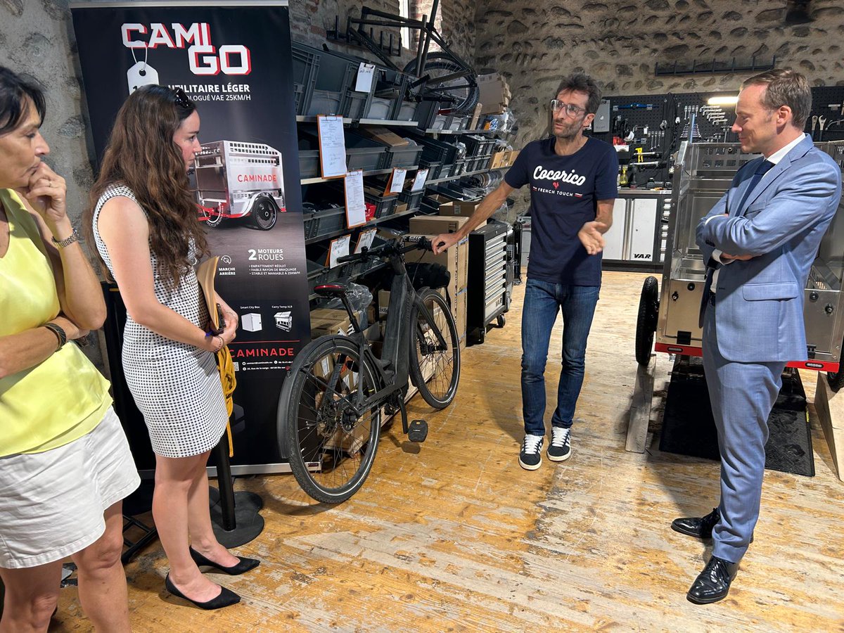 Image de Préfet des Pyrénées-Orientales - Caminade : l’innovation au service des mobilités de demain.
À Ille-sur-Têt, j’ai rencontré les équi