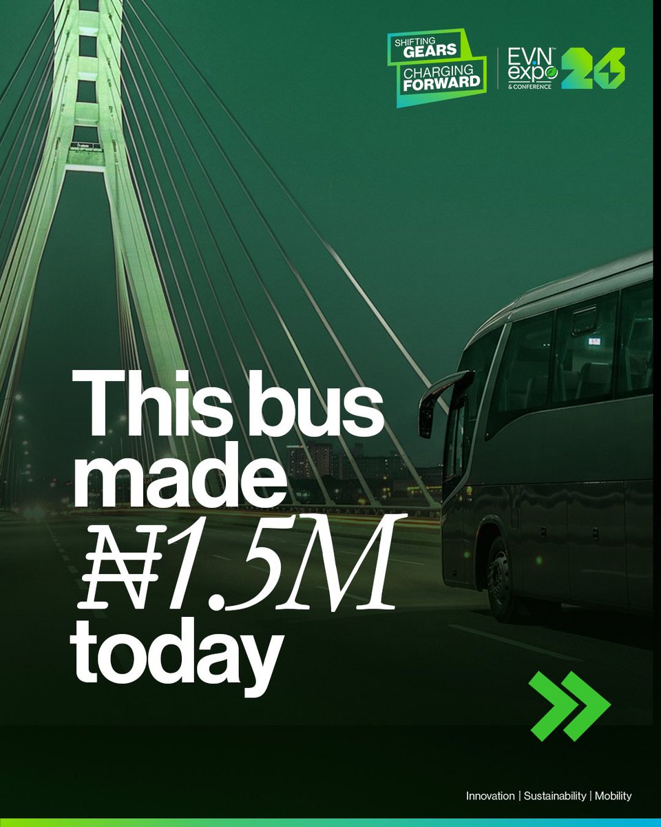EVNExpo's tweet photo. Revenue is only part of the story. For fleet operators, smarter costs mean smarter mobility.
Discover what’s next at EVN Conference 2026.
Register via the link in bio.
#EVNExpo2026 #ElectricMobility #FleetManagement #brøndby #ShiftTheGear #BuenosDíasATodos #ChargingForward https://t.co/bEthns0gKU