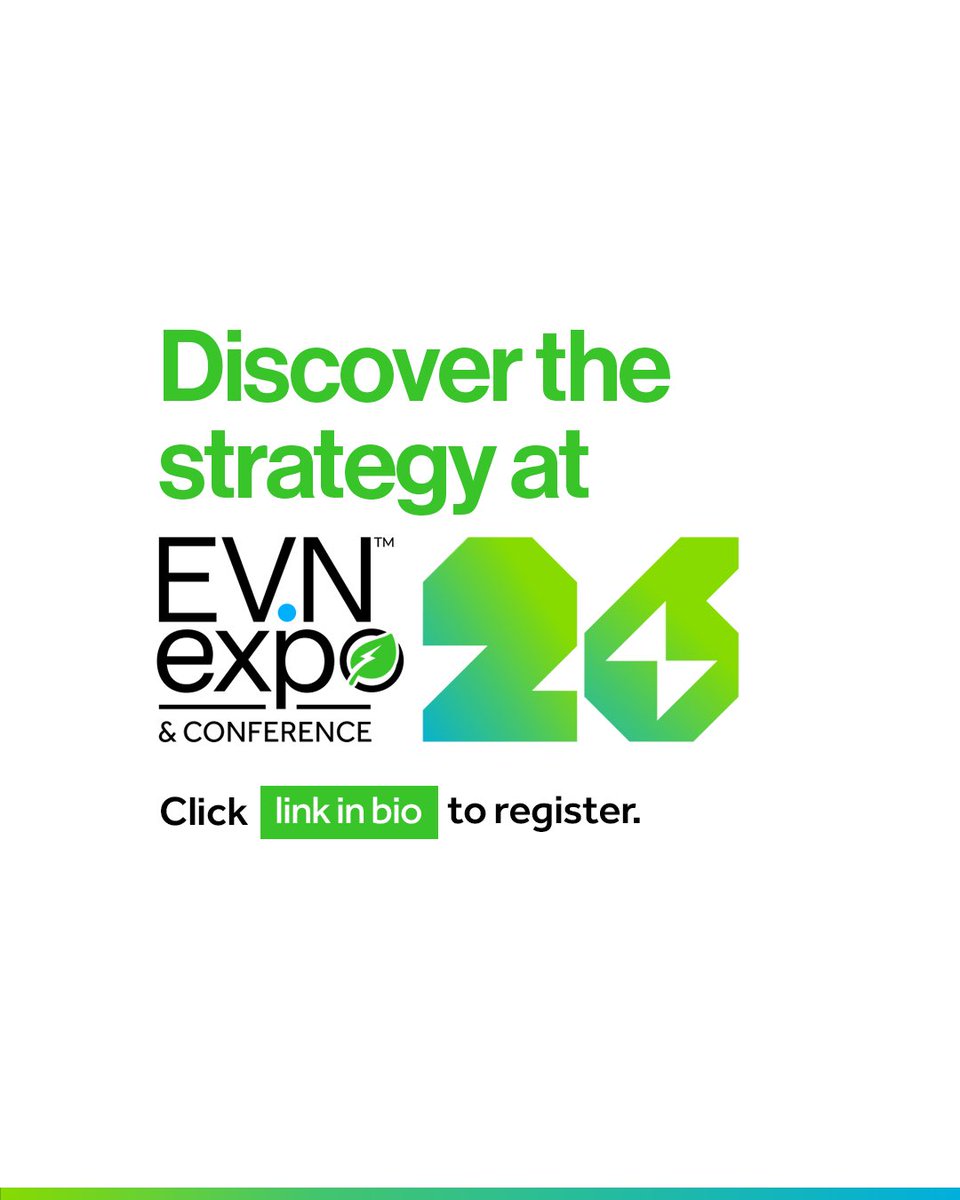 EVNExpo's tweet photo. Revenue is only part of the story. For fleet operators, smarter costs mean smarter mobility.
Discover what’s next at EVN Conference 2026.
Register via the link in bio.
#EVNExpo2026 #ElectricMobility #FleetManagement #brøndby #ShiftTheGear #BuenosDíasATodos #ChargingForward https://t.co/bEthns0gKU