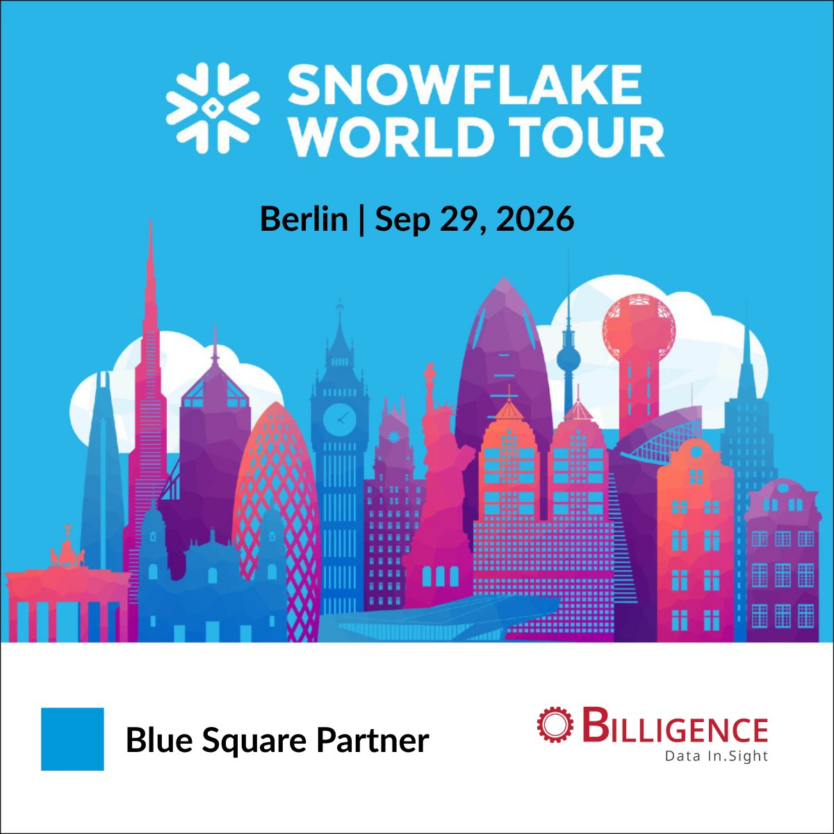 billigence's tweet photo. Two Snowflake World Tours.
📍 Berlin, 29 Sep
📍 London, 30 Sep

Meet us at our stands and see how we’re turning @Snowflake into real business value across AI, optimisation and data transformation.

Berlin: https://t.co/n9WPC2BD3D
London: https://t.co/1gedS4xZIw https://t.co/oLhXsDFoxy