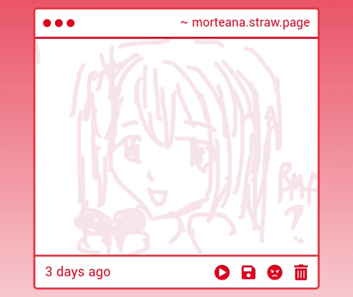 morteana's tweet photo. i just logged into my strawpage account today, and someone sent me a gimmick !! (´｡• ᵕ •｡`) to whoever you are, yes we can be friends ! my dms are always open, hehe (⌒‿⌒) https://t.co/Okh4D2HLbj