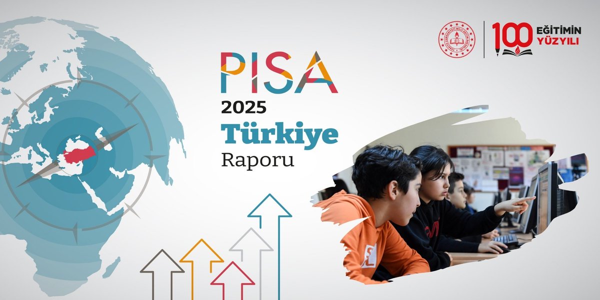mebpgm's tweet photo. PISA 2025 verile göre hem üst düzey performans gösteren hem de asgari performans düzeyine ulaşan öğrencilerin oranını artıran iki OECD ülkesinden biri Türkiye!
PISA'da asgari performans düzeyine ulaşan öğrencilerin oranındaki artış, eğitim sisteminin tüm öğrencilere temel becerileri kazandırmadaki başarısını; üst düzey performans gösteren öğrencilerin oranındaki artış ise öğrencilerin hızla değişen, karmaşık ve belirsiz bir geleceğe hazırlanma düzeyini gösteriyor.

#PISA2025ZirveninAdıTürkiye