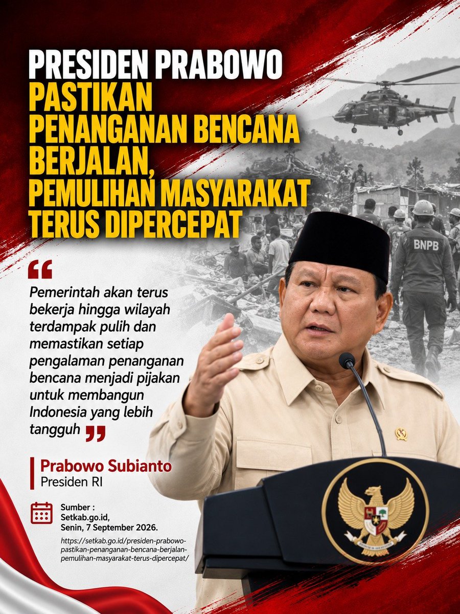Gumtamitami's tweet photo. Tidak ada doa yang terlalu kecil untuk mereka yang sedang menghadapi masa sulit. Semoga proses evakuasi, bantuan, hingga pemulihan terus berjalan dan membawa banyak harapan. #SeptemberPulih Doa Untuk Indonesia 🙏🇮🇩 https://t.co/snqz4dMF29