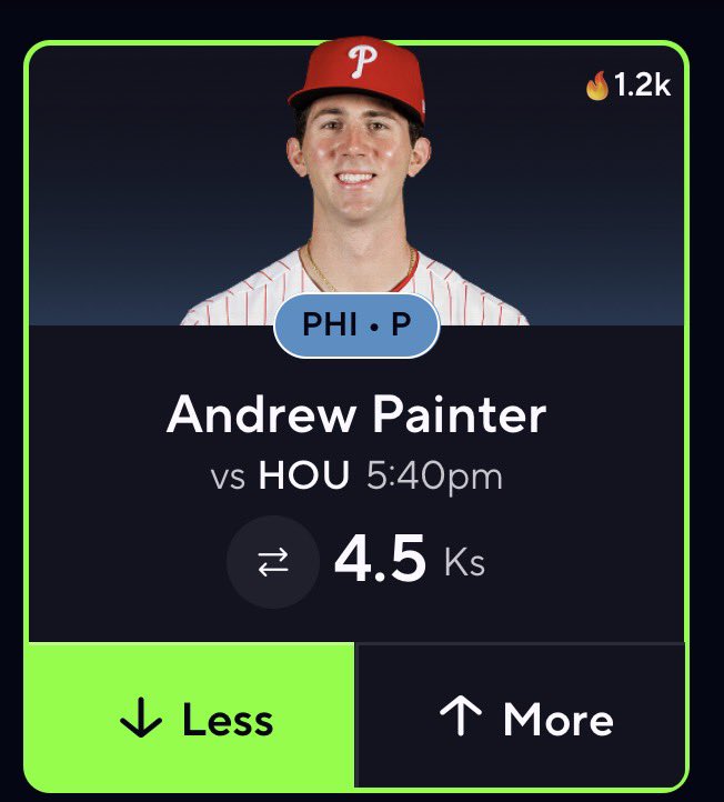 ProkProfits's tweet photo. The best UNDER plays that you can take today.

Record: 34-20

𝗙𝗥𝗘𝗘 𝗗𝗜𝗦𝗖𝗢𝗥𝗗 𝗟𝗜𝗡𝗞⬇️
https://t.co/v1ZMH1ZcMD https://t.co/qj2YKixZxv