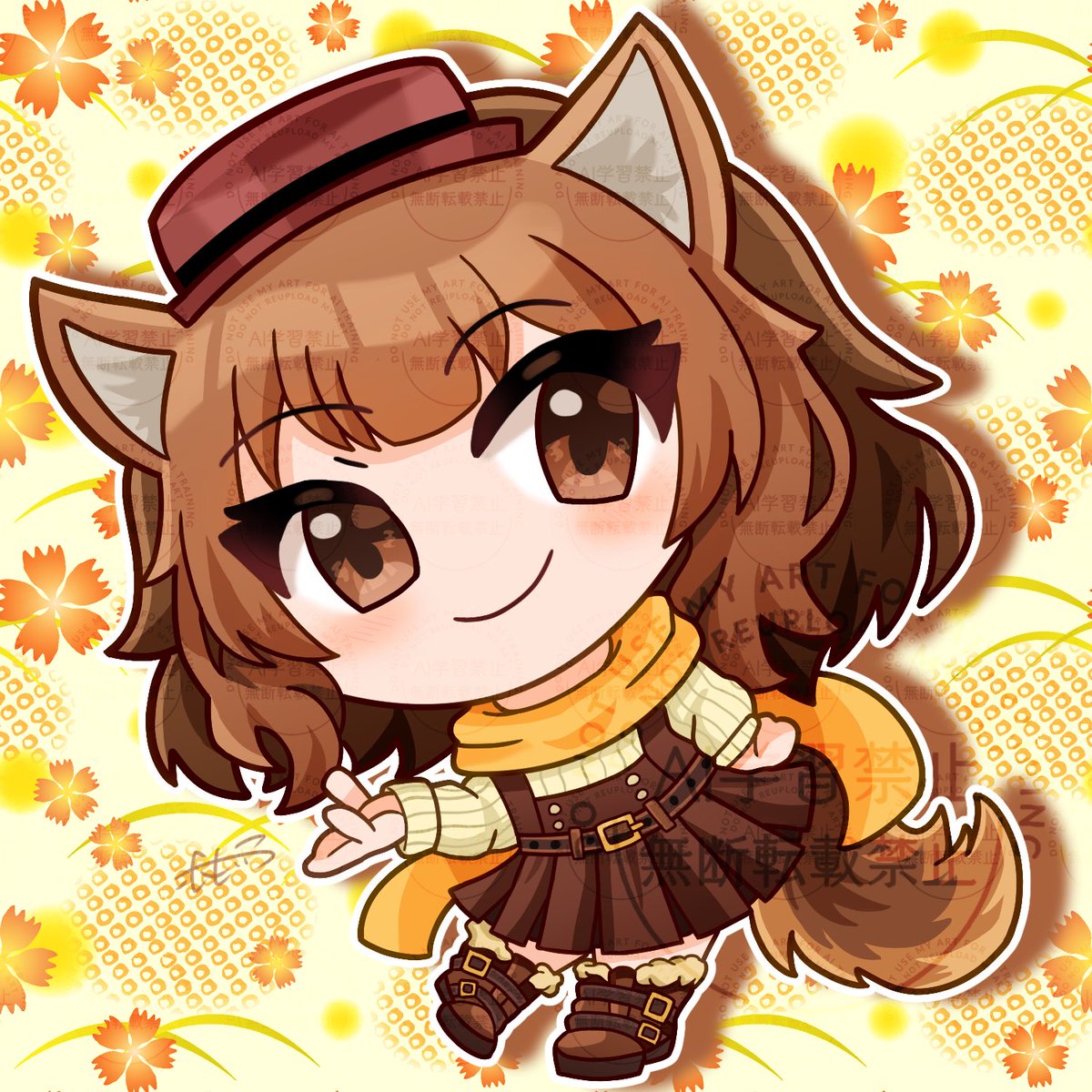 HobbyNick29's tweet photo. #イラスト #SDイラスト
#絵描きさんと繋がりたい 

🐗秋を運ぶ🍂 https://t.co/uxxNkoAEWD