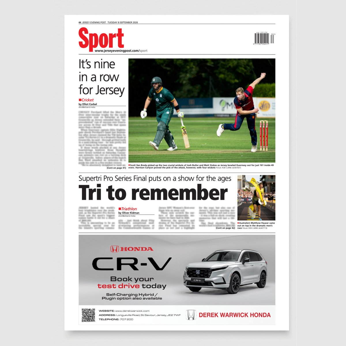 JEPsport's tweet photo. Jersey hosted the world’s best triathletes over the weekend, as the Supertri Pro Series Final saw the sport’s biggest names battle it out for a share of $800,000.

Subscribe to read more: https://t.co/n5qhsqeRKG https://t.co/MhC4vhnrll