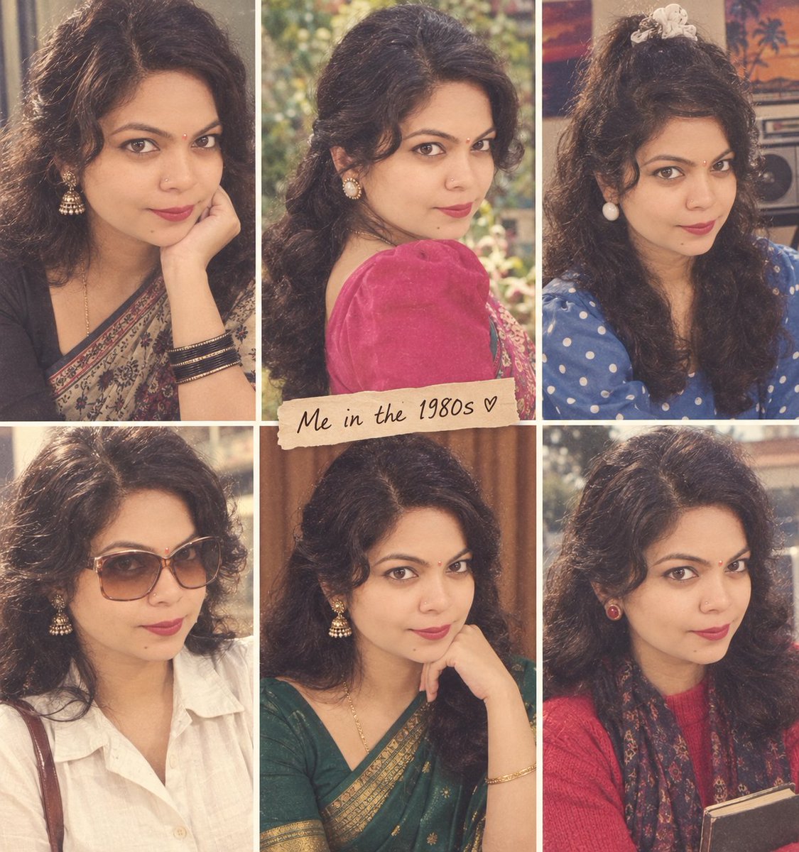 Myselfshona's tweet photo. Go to ChatGPT and write, “How would I have looked in the 1980s?” and post your results
Here is mine🤣😂 https://t.co/h00g0xgEGa