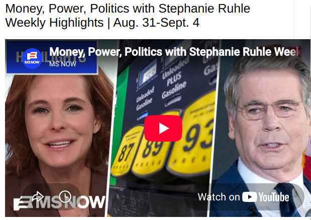 Obwon111's tweet photo. The Mindless Praetorian Blog: Money, Power, Politics with Stephanie Ruhle Weekly... https://t.co/ZqvEwpeYZi https://t.co/mRXElinlvM