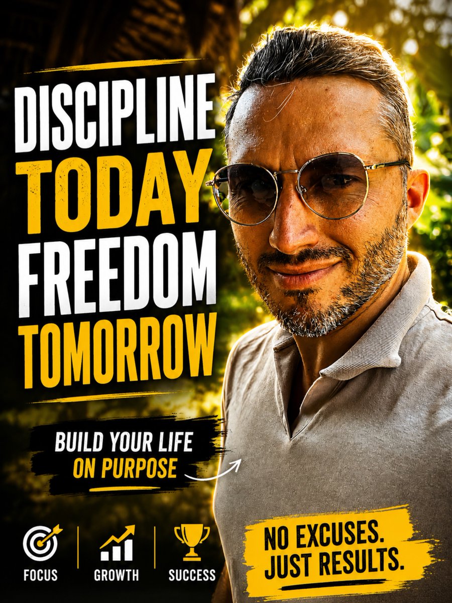 just_dragon's tweet photo. Discipline isn’t punishment—it’s an investment in your future. Small daily choices quietly build the life others only dream of. Stay focused, consistent, and never underestimate self-control. https://t.co/UyUKDyObZW