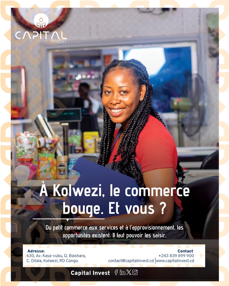 Capitalivst's tweet photo. Du petit commerce aux activités de services chaque opportunité peut devenir un véritable levier de croissance.

Ne laissez pas passer une opportunité. Préparez-vous à la saisir.

#CapitalInvest #Financement #Business #Investissement #Entrepreneurs https://t.co/GglweEhiiS