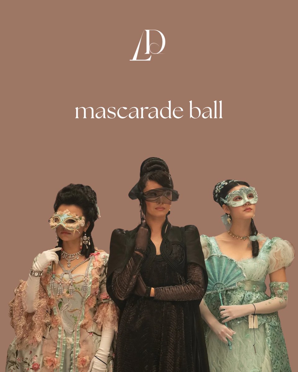 Yami_Tkm's tweet photo. Silks, secrets, and serious style. Bridgerton Season 4 delivers dreamy Regency fashion: opulent masquerades, dramatic silhouettes, intricate embroidery, corsetry, gloves, pearls, and pure drama. Which look stole your heart? https://t.co/2izZNNuWN1