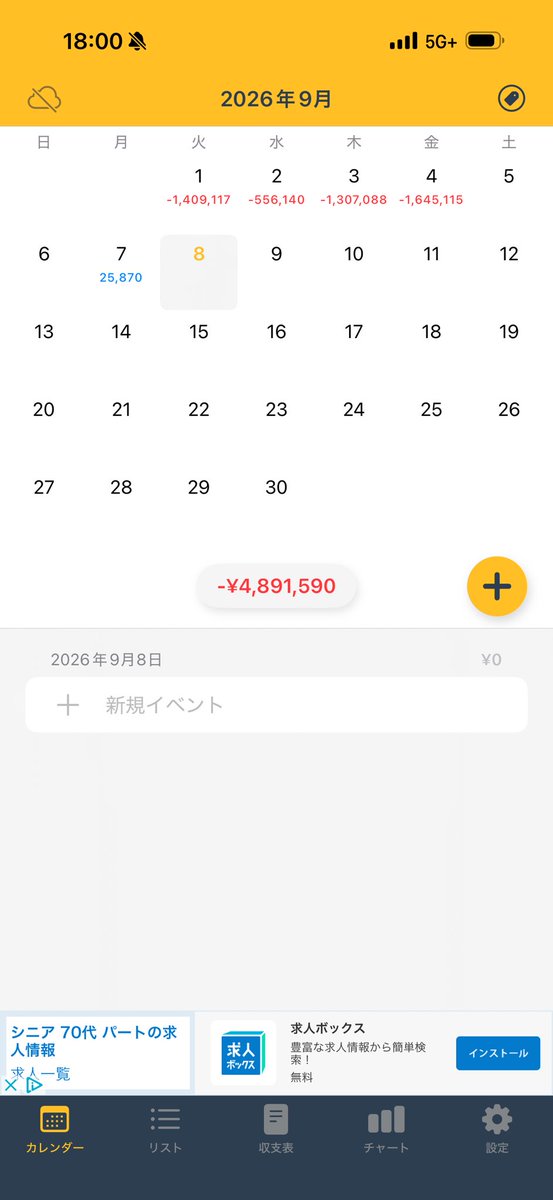 softdoraemon's tweet photo. 9/1〜9/7合計▲4,891,590

9月まだ初旬だが負けに負けた🥲
いくら何でも負けすぎ。
スワップ狙いのポジ以外全て決済。
裁量トレードから長期���脱します。
卒業するかも🎓 https://t.co/xd5L2r5eL2