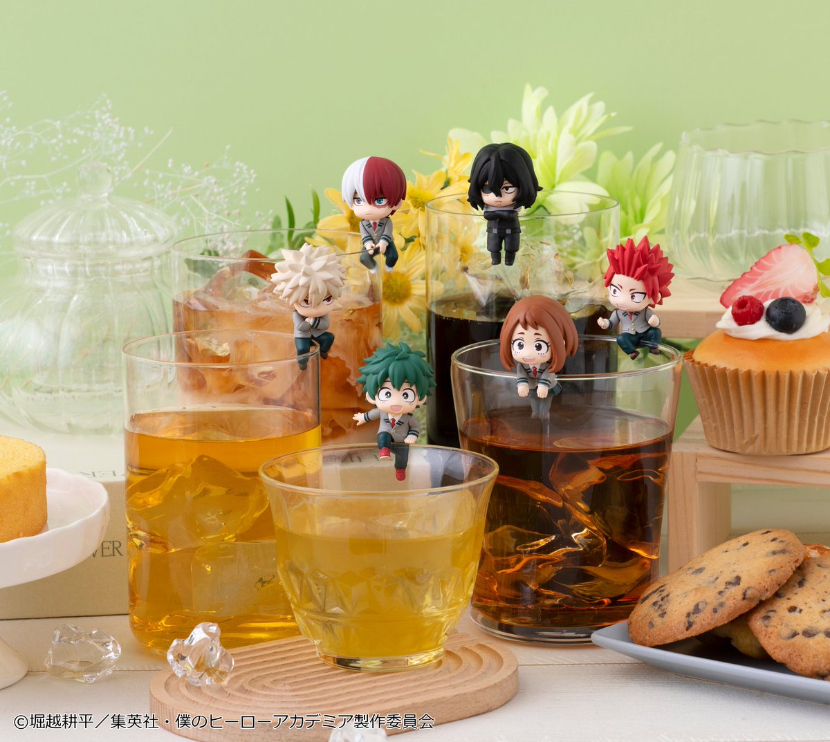 megahouse_tori's tweet photo. 【#僕のヒーローアカデミア】

◤彩色原型初公開！◢

＝＝＝＝＝＝＝＝＝🍃☕
お茶友シリーズ
僕のヒーローアカデミア
ひとやすみティータイム 
🍃☕＝＝＝＝＝＝＝＝＝

お茶友シリーズに
僕のヒーローアカデミアが登場メガ❕

⏰予約開始は9月10日(木)

予約情報は当アカでお知らせメガ！
https://t.co/4Y0TqYcSyz
#heroaca_a #ヒロアカ