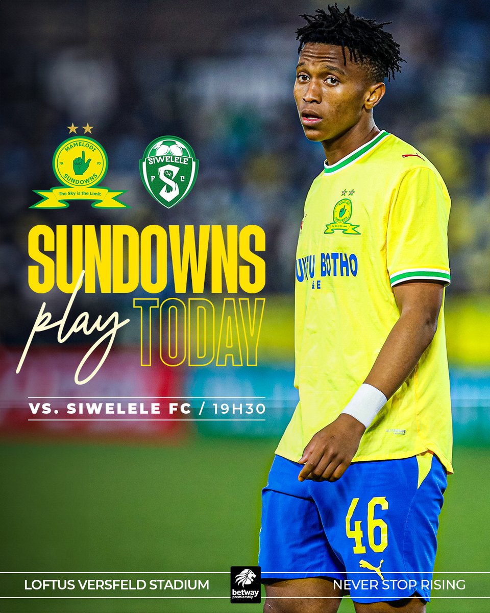 Masandawana's tweet photo. 🚨𝙂 𝘼 𝙈 𝙀 𝘿 𝘼 𝙔🚨

🆚 Siwelele FC
⏰ 19H30
🏟 Loftus Versfeld 
📺 SS 202

#Sundowns #BetwayPrem #NeverStopRising https://t.co/0sFitffy64