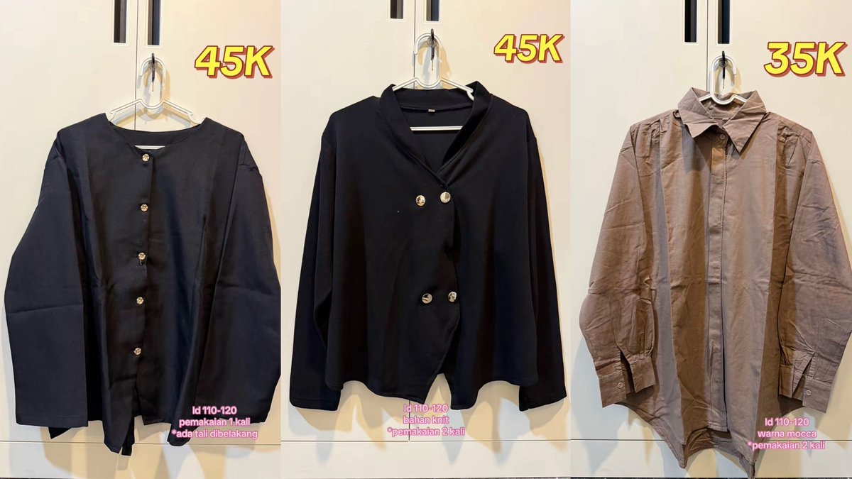 efrgasi's tweet photo. @UNDIP_FESS NITIPP!! preloved barang masih bagus semua dijual karena kosongin lemariii mau pindahan , DM/ WA 081333144849 ☺️💗 https://t.co/Evb93fT0iE