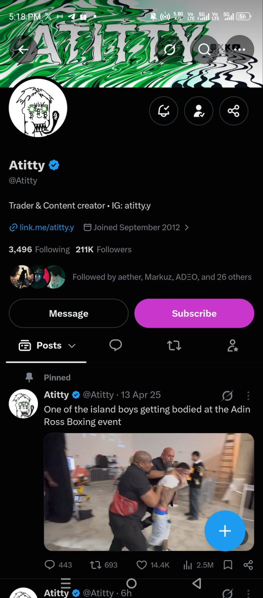 averynrae's tweet photo. @Atitty @miladydegens been here supporting you for a long time, but my old account got heavily banned and I had no choice but to move to this one. First things I did was follow you again, @Atitty. 🥹❤️ Still here and still supporting you. 🫡

4HuFqaFWbsnPCuAmv5EE5rCqnKXzrXtoMnXDtH1Nv6K4 https://t.co/kOrHNkWjFw