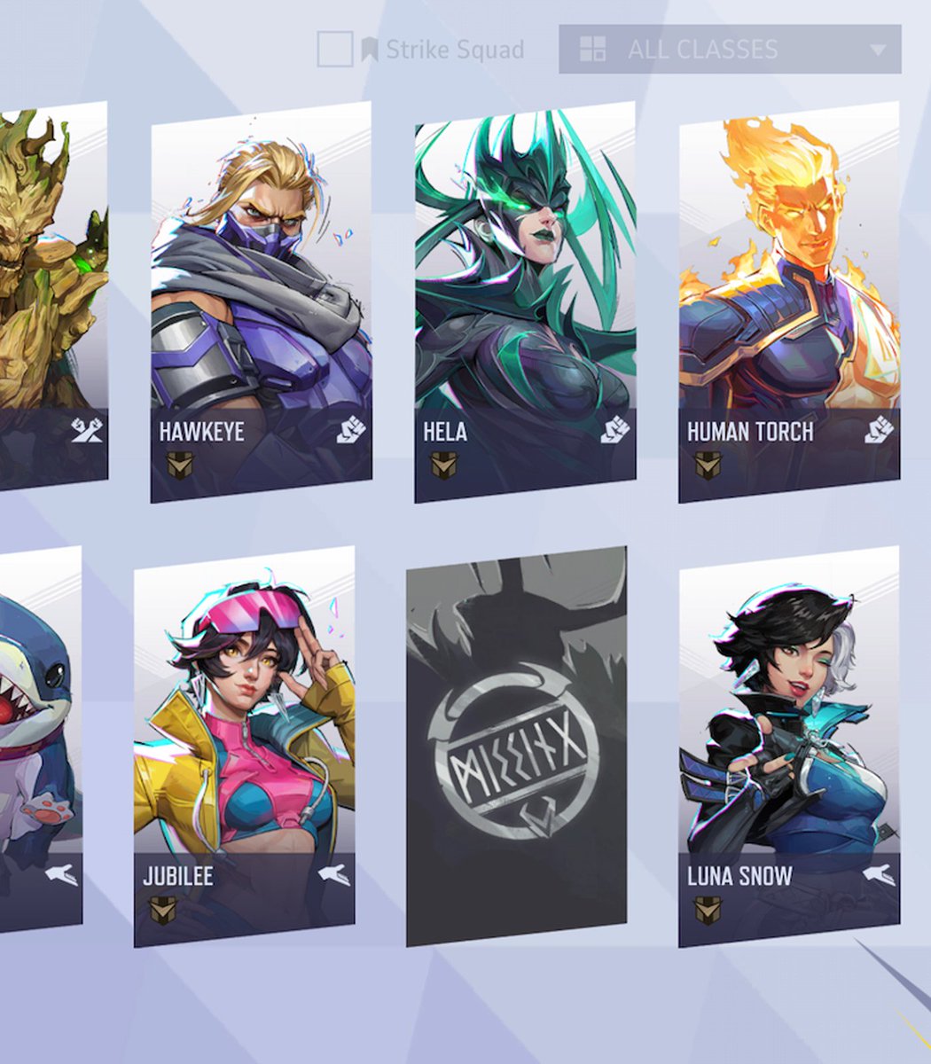 Dexerto's tweet photo. BREAKING: Loki is listed as ‘Missing’ in Marvel Rivals

Developers NetEase are yet to comment and rumours say it’s for a Season 10 reveal https://t.co/TlHWioNlDo