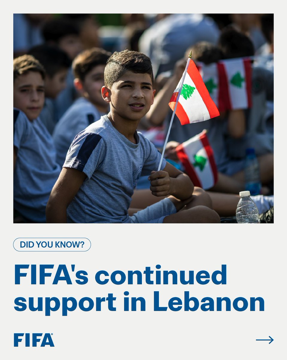 FIFA's continued support in Lebanon