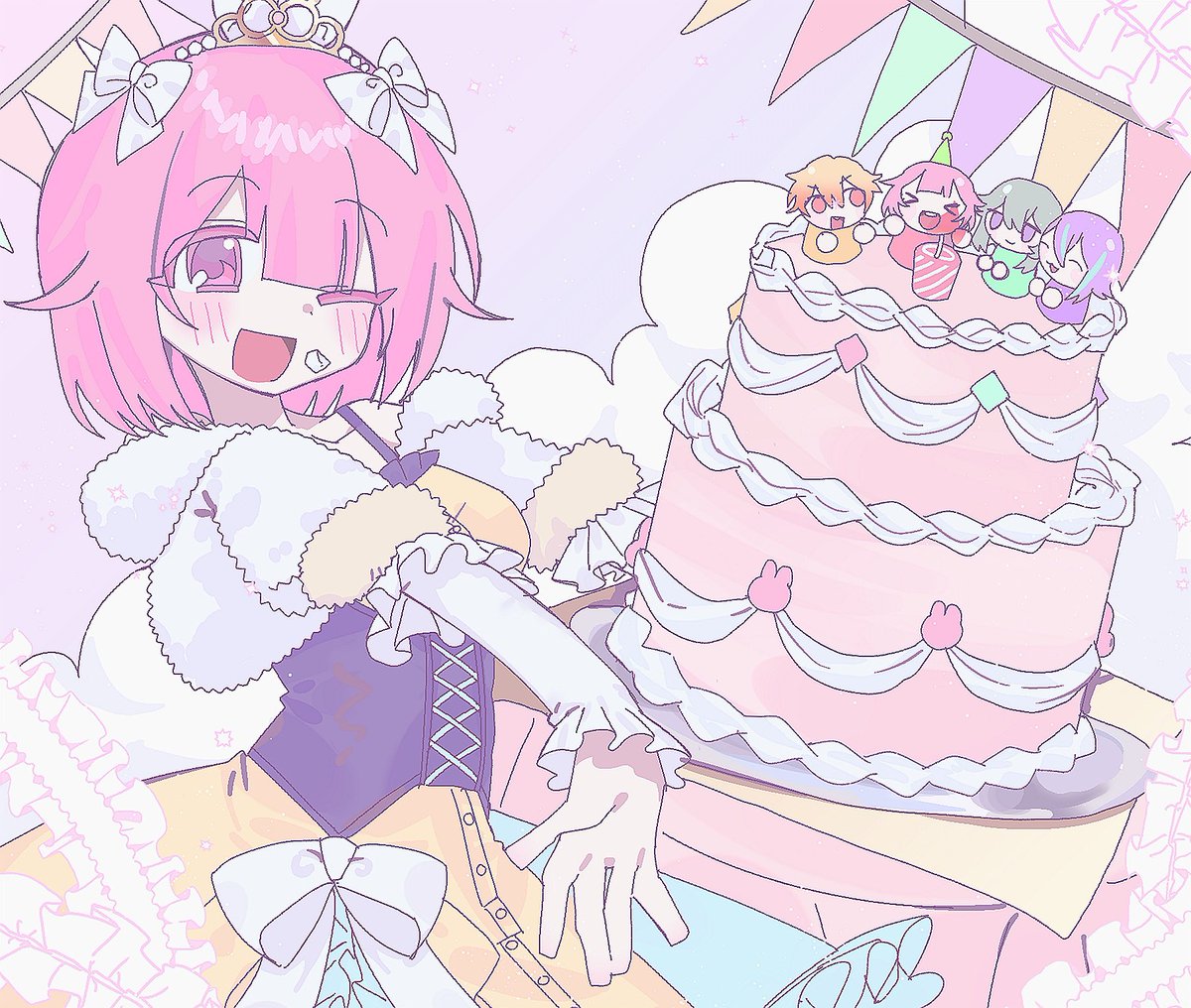 ENS2tsu's tweet photo. #鳳えむ生誕祭2026
#鳳えむ誕生祭2026 https://t.co/zbFo16n7Me