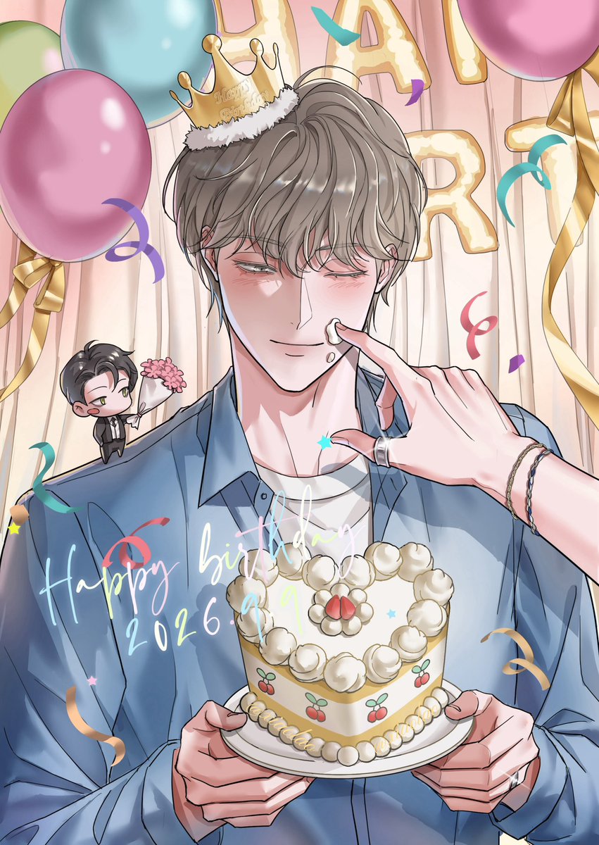 www33kio's tweet photo. ———☆˖  ํℋ𝑎𝑝𝑝𝑦 ℬ𝒾 𝑟𝑡ℎ𝑑𝑎𝑦 ࿔°‧★———
         ₊⁺ ♡̴₊⁺ ₊⁺ ♡̴₊⁺ ₊⁺ ♡̴₊⁺ ₊⁺ ♡̴₊⁺
우리 우원 생일 축하해! 🎂🎊🎊
@upi_045 
#HAPPY_WOOWON_DAY
#20260909_도우원_생일축하해
#피자배달부와골드팰리스
#ThePizzaDeliveryManandTheGoldPalace https://t.co/xxnM0yIdfN