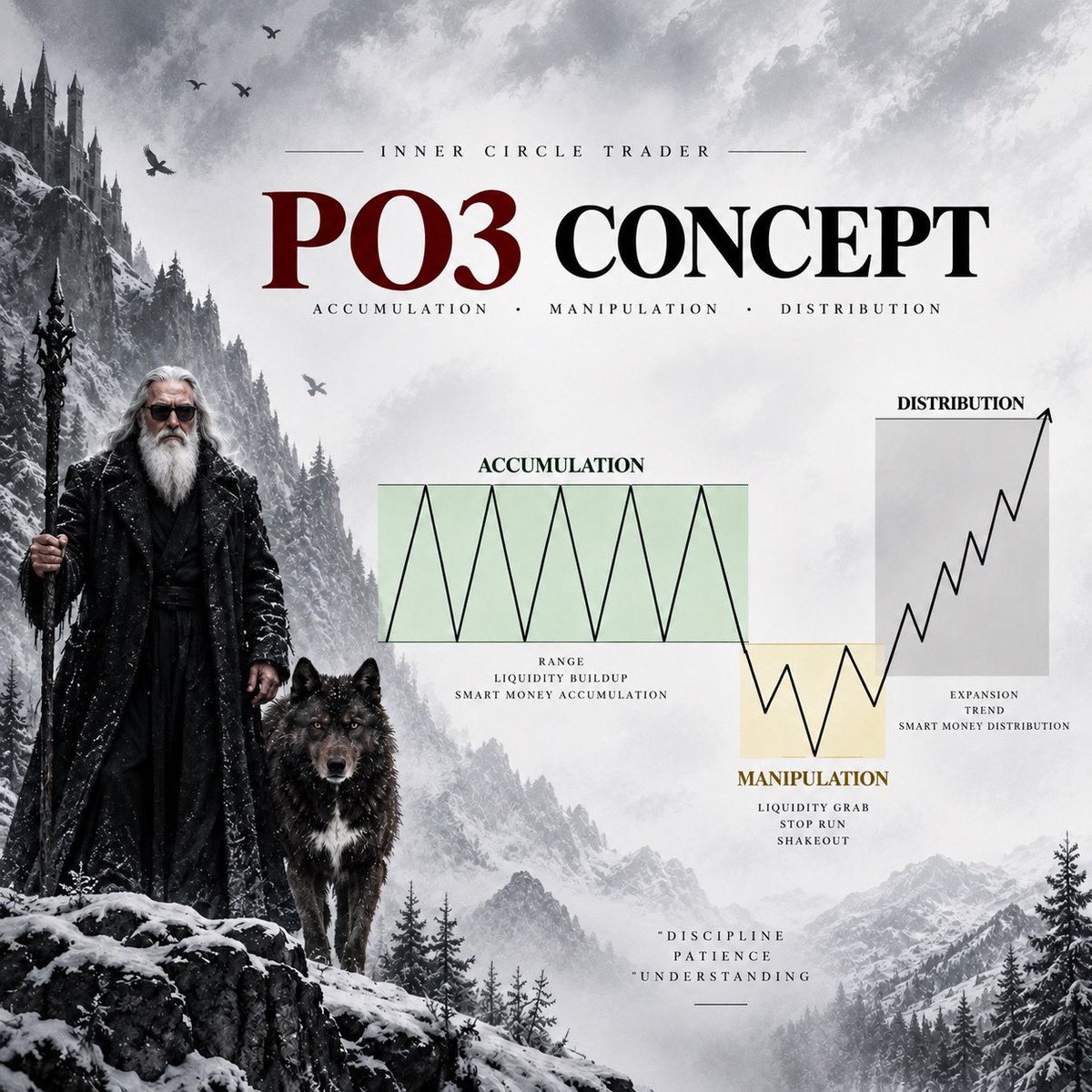 LSTraderCrypto's tweet photo. MASTER THE PO3 CONCEPT. ✍🏻

Accumulation. Manipulation. Distribution.

Simple to understand. Powerful when used correctly.

I’ll share some of my best PO3 charts in the comments.
Pick the best one &amp; save this post. https://t.co/goXf2MdMRD