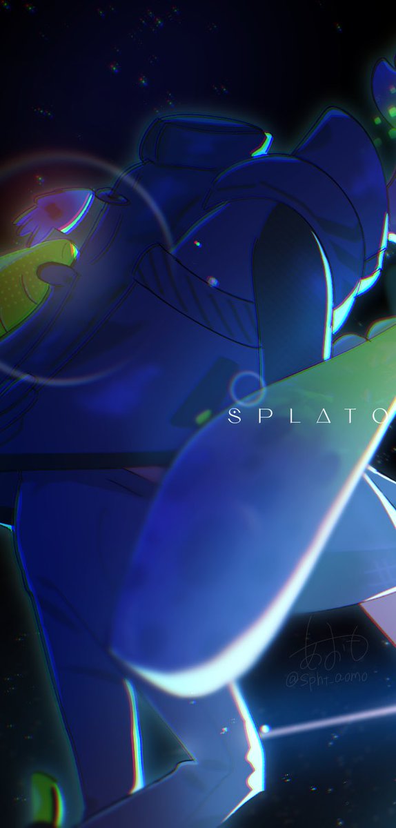 spht_aomo's tweet photo. Splatoon3🦑4周年おめでとう🐙 https://t.co/eI1nLaccVH