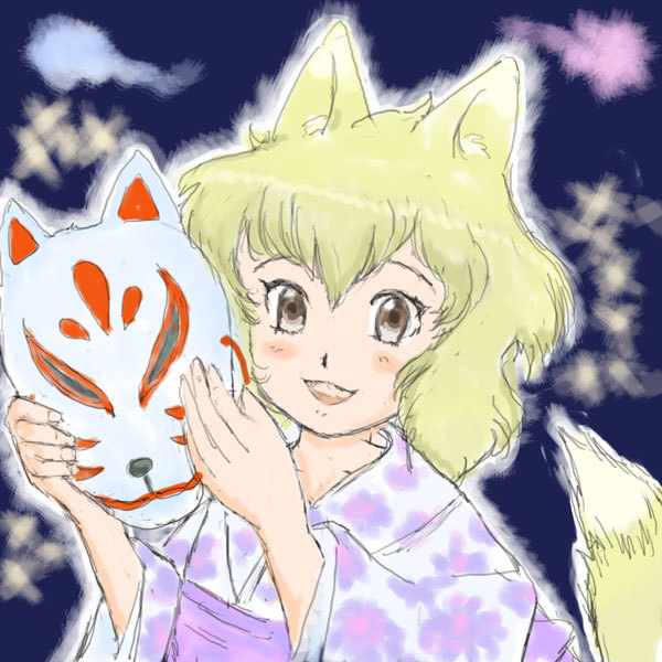 tororo5963's tweet photo. おまつり・縁日・狐っ子 https://t.co/vgHot43Jc4