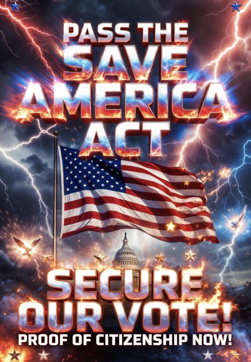 paul_varble's tweet photo. @ScottPresler @LeaderJohnThune PASS THE SAVE AMERICA ACT! https://t.co/l5IYhvLUYf