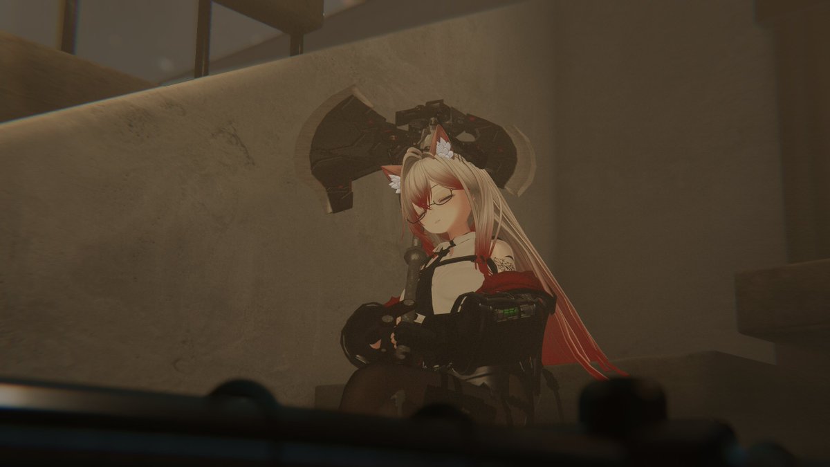 CHAOS_R1026's tweet photo. 今日は～小っちゃくなって過ごしてた。
みんなでっか～くて普段の景色と違ったVRCだった。
雨に負けるな、風に負けるな。
明日も頑張るぞい！　おやんみ～ZzZZzZ https://t.co/3bCNVNIbGp