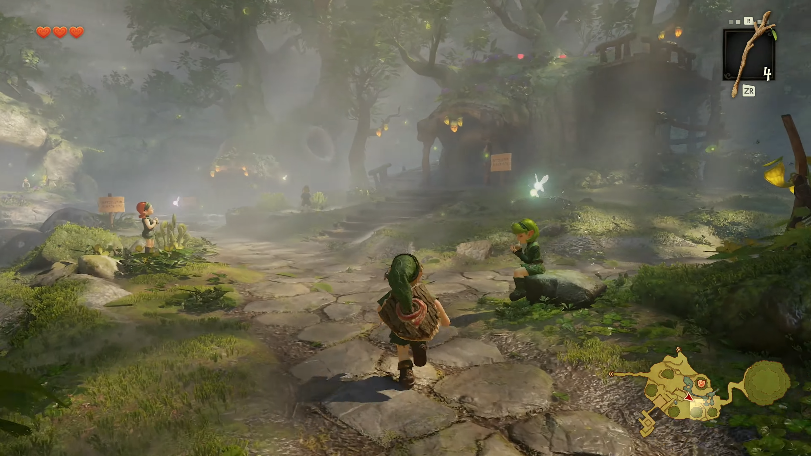 danielreen's tweet photo. Primeiras imagem de Ocarina of Time no Switch 2. Você terá liberdade para explorar livremente o ambiente. Esqueça gráficos realistas: os visuais parecem muito mais "brinquedos animados". https://t.co/FAurnDrnxT