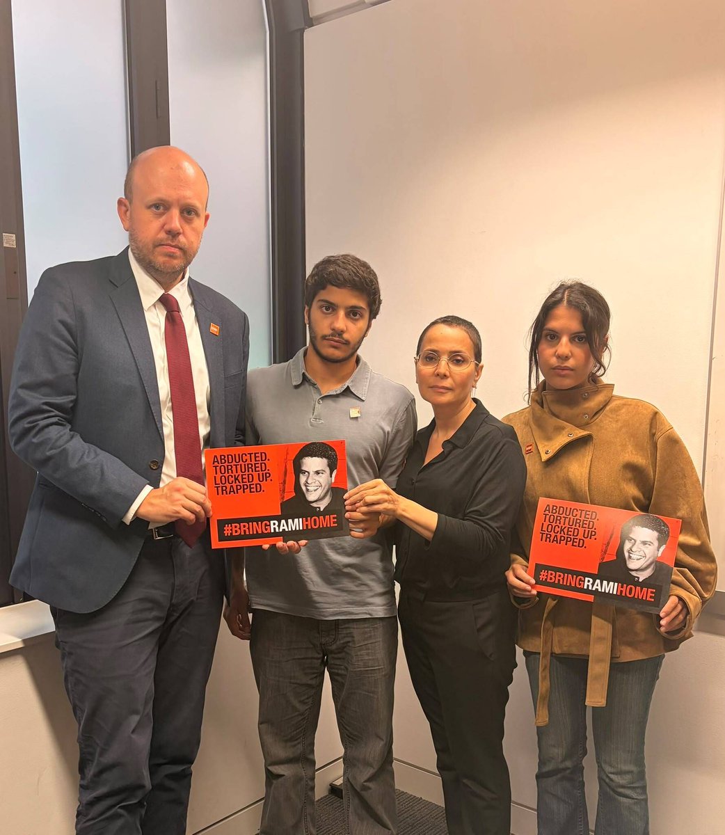 josephpowell's tweet photo. The Naimi family are my constituents and London is Rami's home. After a nine year nightmare, it's time to finally reunite him with his family, especially his wife, Mira, who is undergoing treatment for cancer. I look forward to working with the government to resolve this issue quickly and bring Rami home. 

https://t.co/c1HyJjd8hn

#BringRamiHome