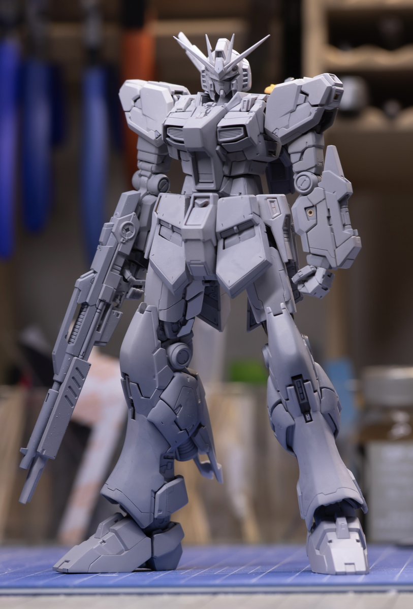 evlz2619's tweet photo. RG νガンダム進捗
ここまでの脚部before→after
まだまだ手を加えます https://t.co/ubBfosxQmc