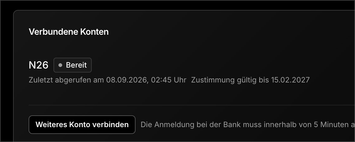 raaaf_de's tweet photo. @SebastianRoehl @ChatGPT Ich bau das Thema auch grad komplett in meiner app zeit. Spannendes Thema. Datev/Addison Export ist schon drin, Bank-Sync (in meinem Fall n26) funktioniert auch. 

Workflow aktuell: Belege wie bisher sammeln, hochladen, automatisches mapping und freigabe. https://t.co/ZozBBLMdgM