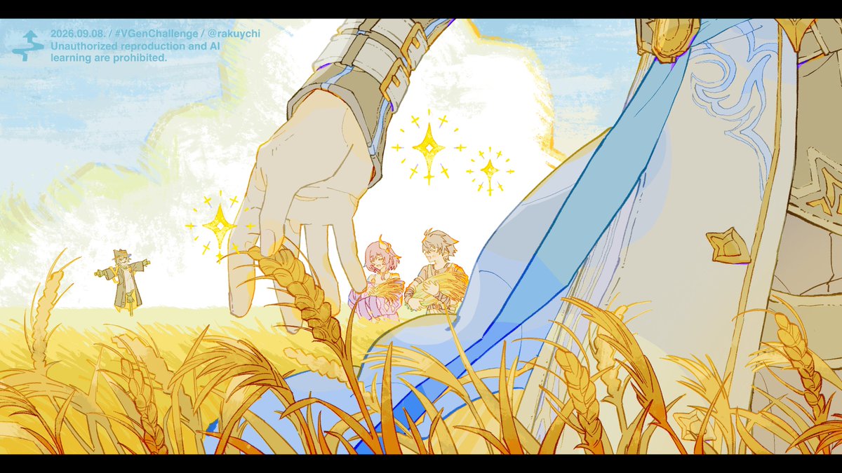 rakuychi's tweet photo. Phainon / Honkai: Star Rail fanart
🌾 September VGen Challenge — “Harvest”
#VGenChallenge https://t.co/i5k4u4Jo3T