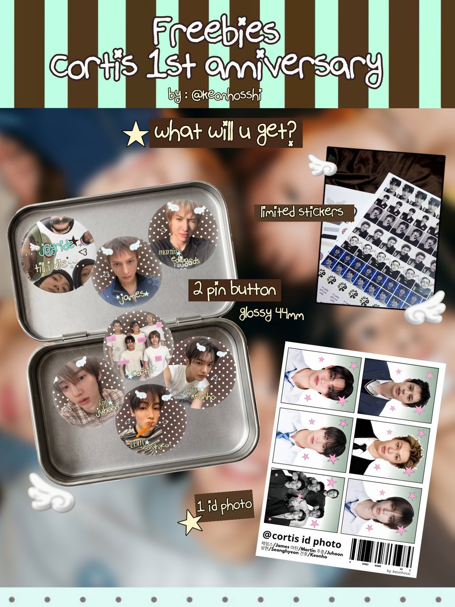 keonhosshi's tweet photo. 𝄞 freebies cortis 1st anniversary by @keonhosshi ⋆𐙚 ̊.

⋆ rt &amp; like are appreciated!
⋆ for coer ina ot5 only
⋆ claim on 🍊 by 9.9 at 19.30
⋆ set 10.000 [no rf]
⋆ 1 set/1 person- wajib tulis usn di notes

🤍 kindly tag me if u get <3 https://t.co/TGVptqxadt
