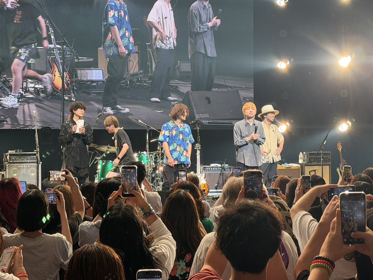 mavlly_F's tweet photo. 9/8 クリープハイプの日
楽しかった〜〜Kアリーナを思い出させる感じがした。　🐸🎤 https://t.co/Pht8bhVywA