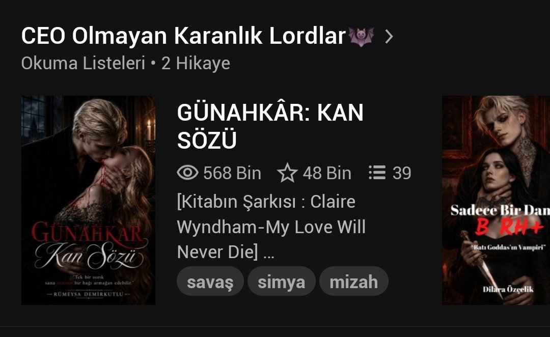 Nyxtheriel's tweet photo. Yeni mini bir hesapla yolumuza devam yeni tarzlar yeni insanlar arınma dönemi gibi resmen 😌 #wattpad #günahkarkansözü #sadecebirdamlaBRH https://t.co/Q90ABshDWY