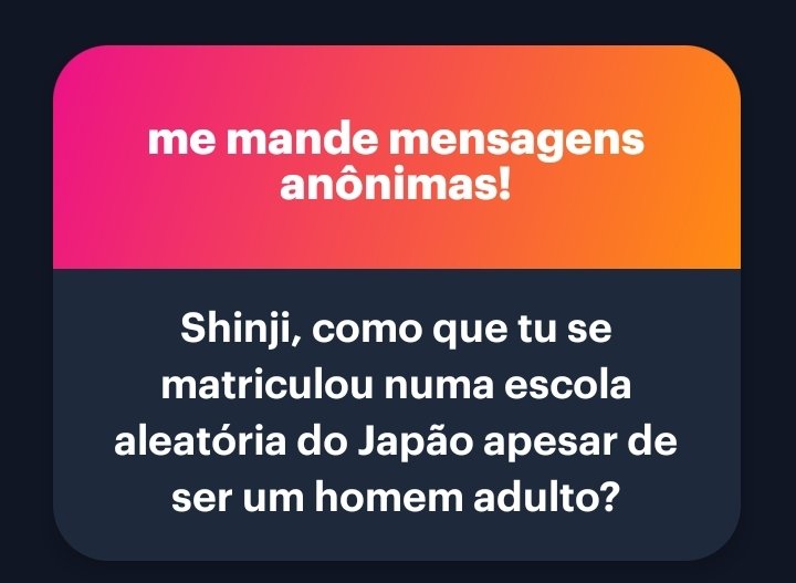 ShinjiVizard67's tweet photo. Gente a @Rangiku_Mats APARECEU NA MESMA SALA E NINGUEM FALA NADA, MAS QUANDO SOU EU TODO MUNDO RECLAMA. 

Mas respondendo a pergunta, só peguei roupas escolares em um brecho e pulei o muro, o colégio do Kurosaki é bem fácil de invadir https://t.co/mJLz4vdzWo