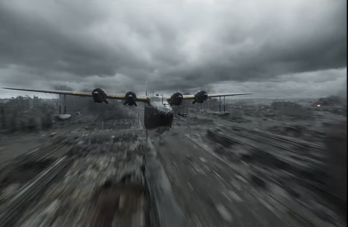 upside_uuppip's tweet photo. ゴジラ-0.0の予告が公開されたけど

アイオワ級→米軍参戦やろうな…

A-1スカイレーダー→まあ知ってた

電探装備二式大艇→惑星WTみたいな飛び方してますな…

深山→ファッ？？！？？！お前どこに眠ってたんだよ？！？？？！

最後の怪獣の声は”ヤツ“でしょうな() https://t.co/Ea5aIQKXUG