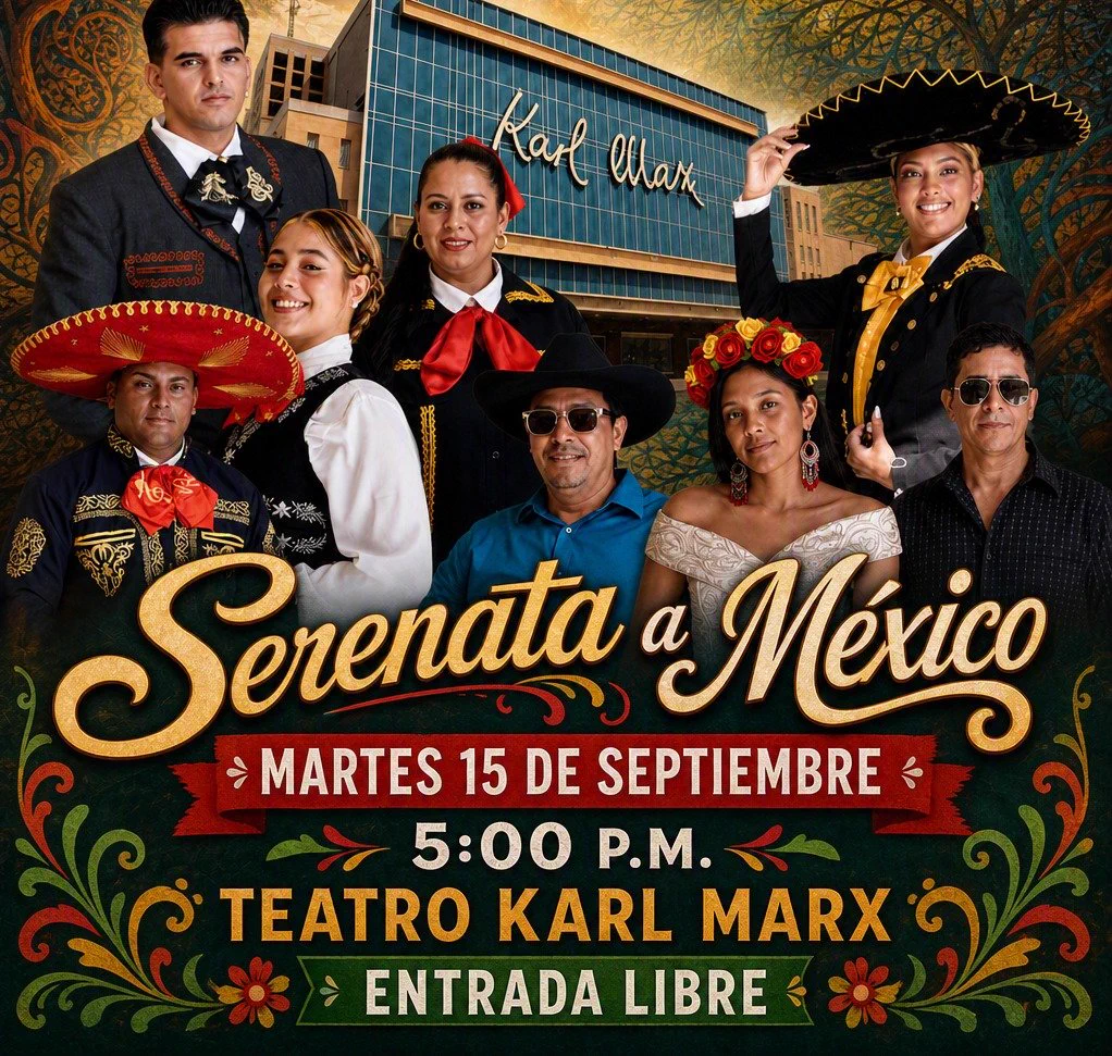 Agencia Cubana de Noticias on X: "🎼 🎸Teatro Karl Marx acogerá gala final del concurso Serenata a México 🇲🇽 @EmbaMexCuba nos trae la gala final del concurso "Serenata a México" y el