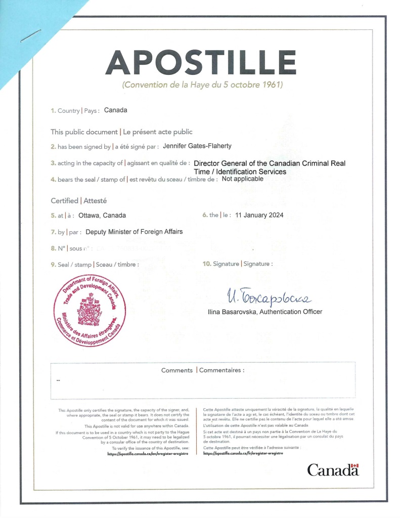 Fingerprintin12's tweet photo. Apostille Service - Canada Police Certificate
A Canadian police certificate  may need an apostille  to recognize its authenticity. UK Fingerprint handle this in-house for you #apostille #canada
https://t.co/vEwd7pmvIF
Tel: 020 7158 0332 https://t.co/MIZ4k7FZSM
