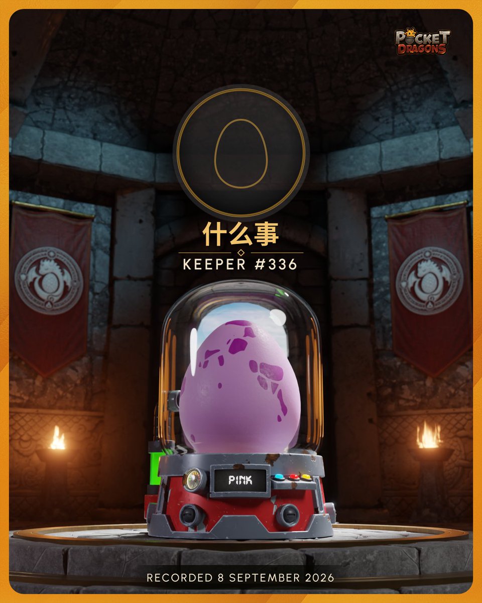 ChiefAlb66's tweet photo. @Pocket_Dragons_ gave me a Pink egg, so a Pink egg it is.

Keeper of the Ancient Hatchery. https://t.co/nyBhE3jEWe