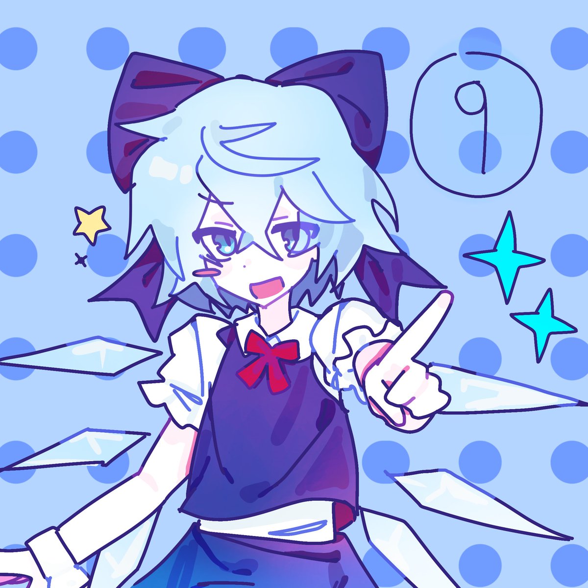 Lelelel2e's tweet photo. #チルノの日
#チルノ
#東方Project

⑨ https://t.co/NwVYMSpOGs
