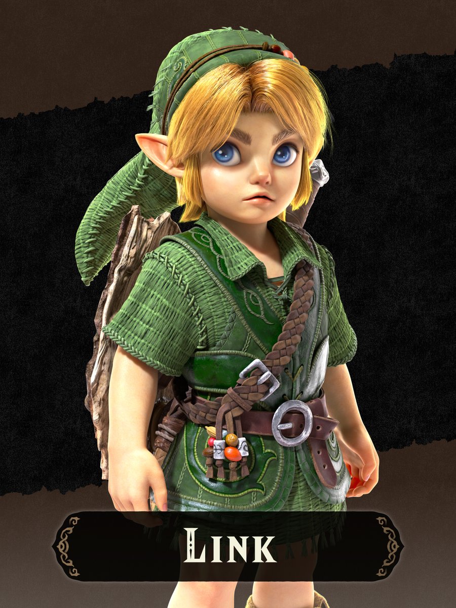 ZeldaOfficialJP's tweet photo. 【リンク（こども）】
コキリの森で暮らす少年。ハイラルに迫る危機と自らの運命を知り、故郷を離れ、妖精ナビィとともに旅に出る。
#時のオカリナ https://t.co/OZltO7O39f
