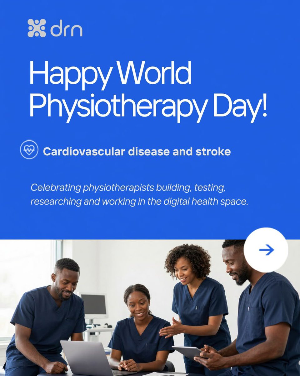 digitalrehabnet's tweet photo. Happy World Physiotherapy Day to all our physiotherapists building, testing, researching and working in the digital health space.

This year’s theme is The role of physiotherapy and physical activity in the prevention, management and rehabilitation of … https://t.co/lAG1xVFB7T
