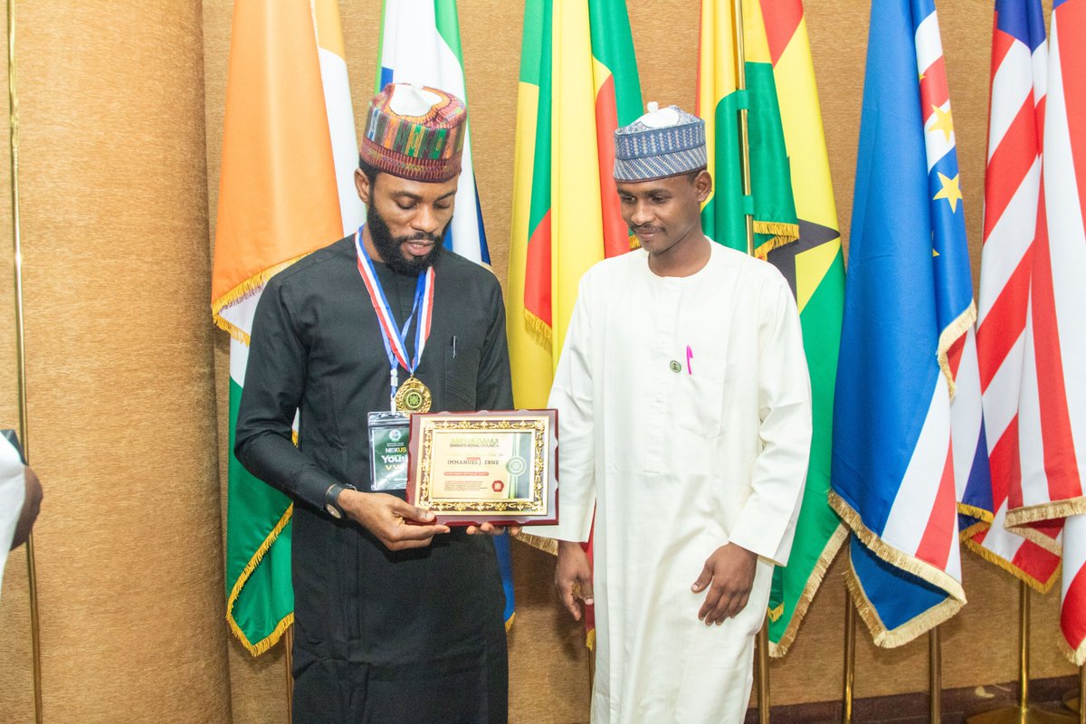 ernegroup's tweet photo. Congratulations to us as our Group CEO @immanueljerne was decorated with a Merit Award as an Icon of Societal Transformation by the Arewa Gamji Emirate Royal Council.

A Sir Ahmadu Bello Sardauna Merit Award, &amp; royal title as Garkuwan Matasan Gamji.

Congratulations Sir!

#erne https://t.co/9nLc3Xhrxl
