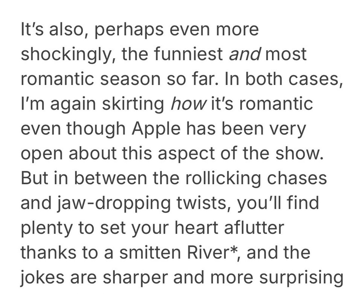 sidriverfiles's tweet photo. “most romantic season so far”, “plenty to set your heart aflutter thanks to a smitten river” this will truly be the sidriver season and i couldn’t be happier about that https://t.co/wl2ueE3ZSW