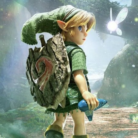 LazarGameboy's tweet photo. The game looks beautiful but I really hate how Link looks man https://t.co/O8eTUH1e7Z