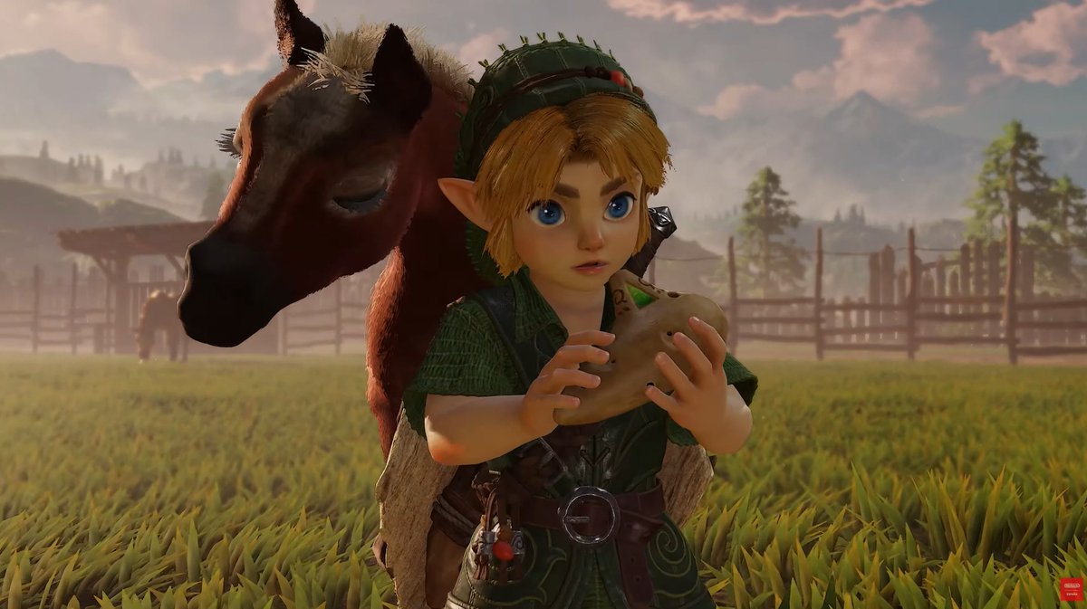 JVindahouse's tweet photo. Asi es como se vera el remake de Ocarina of Time...

CABRON MIYAMOTO COCINO CON LOS GRAFICOS QUE ES ESTO?!??!? NO ME CREO QUE ESTO SEA UN JUEGO DE NINTENDO, CADA PARTE DE HYRULE QUE MOSTRABAN ME HACIA LLORAR MAS Y MAS... 

¡EL MEJOR JUEGO DE LA HISTORIA ESTA DE VUELTA! https://t.co/4saSOHbAVv